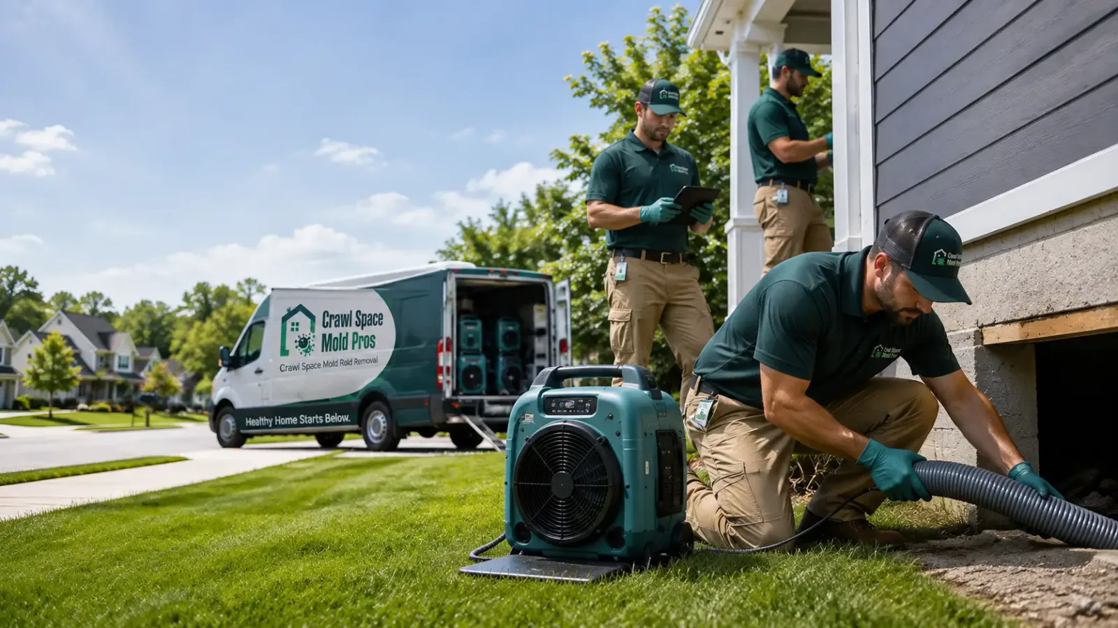 Crawl Space Mold Removal in Kellogg, MN